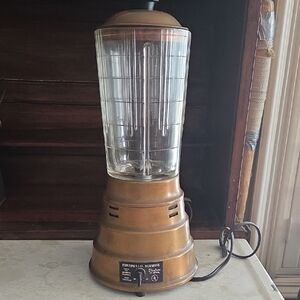 Vintage Antique Copper Continental Beehive Blender